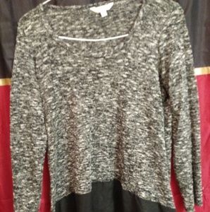 Charming Charlie's long sweater top